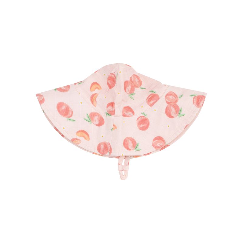 Angel Dear Sweet Peach Wide Brim Sunhat