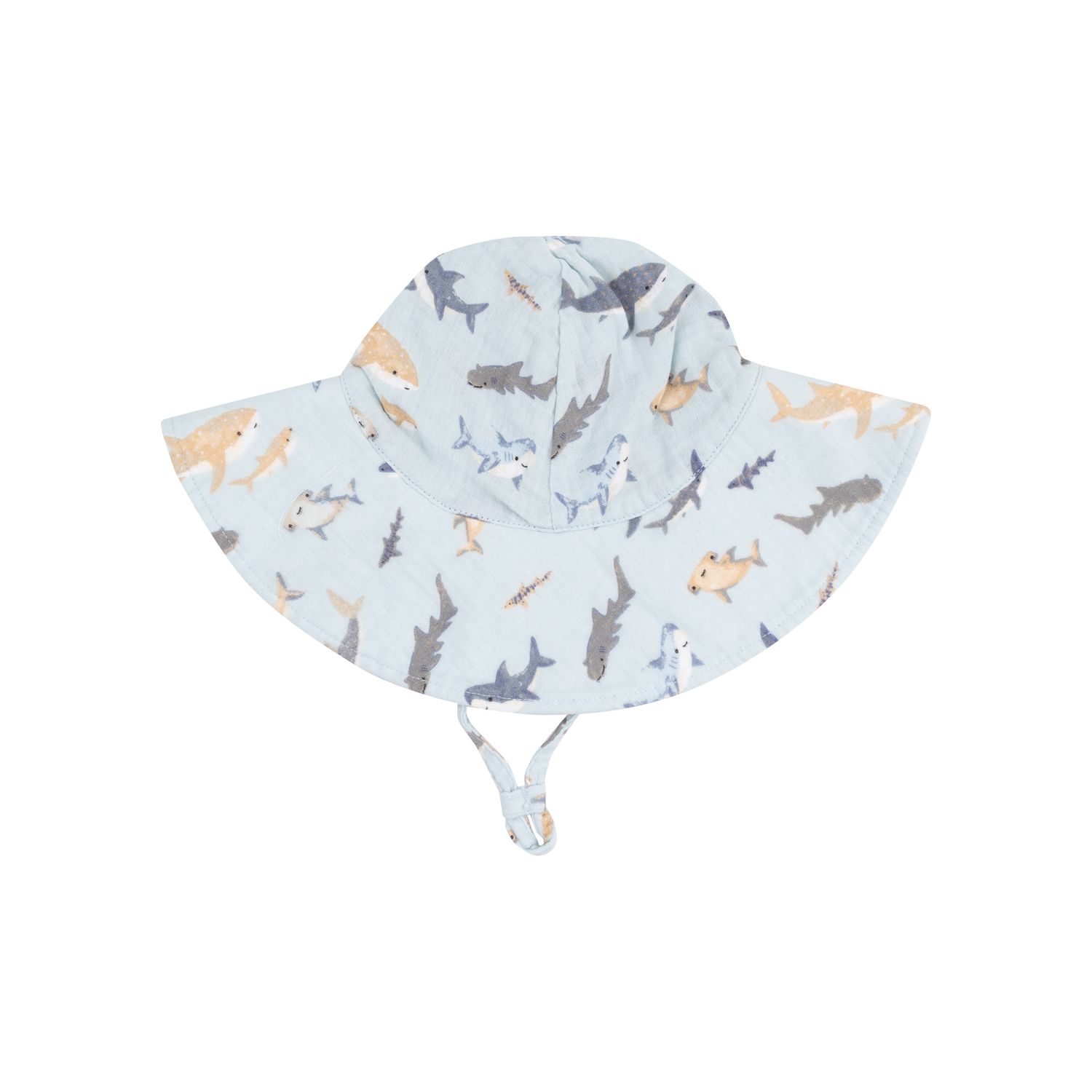 Angel Dear Sharks Wide Brim Sunhat
