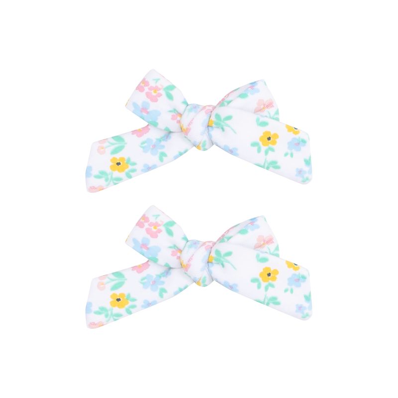 Angel Dear Caroline's Calico 2Pack HairBow W/Clip