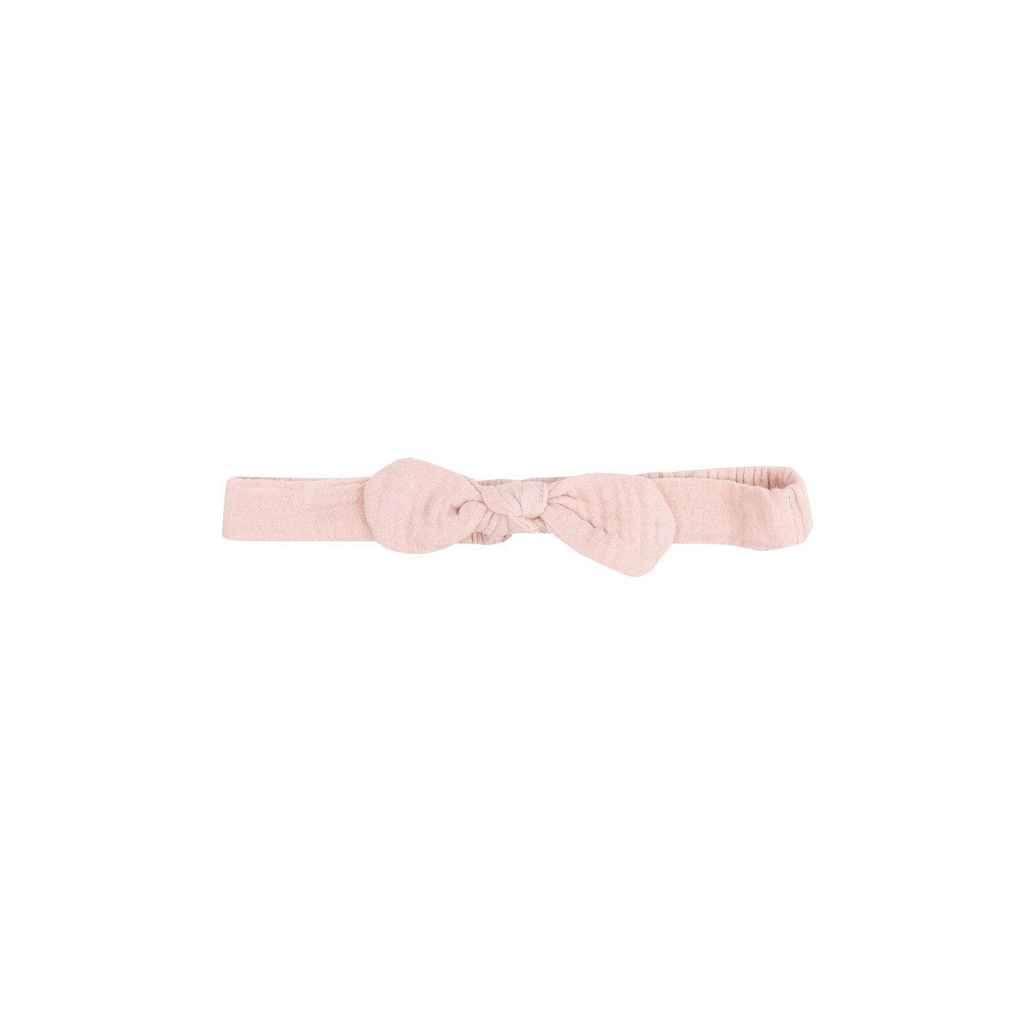 Angel Dear Solid Muslin Rose Smoke Knot Headband