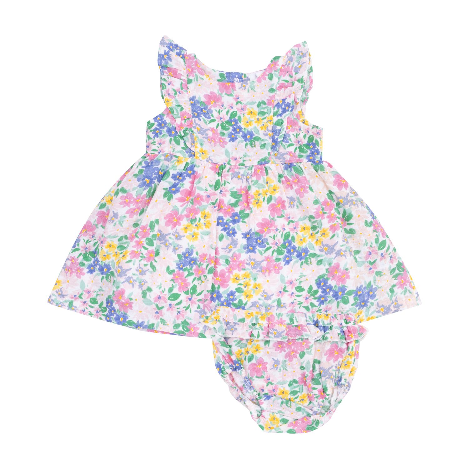 Angel Dear Emma Floral Ruffle Dress Sleeve Dress &amp; DC