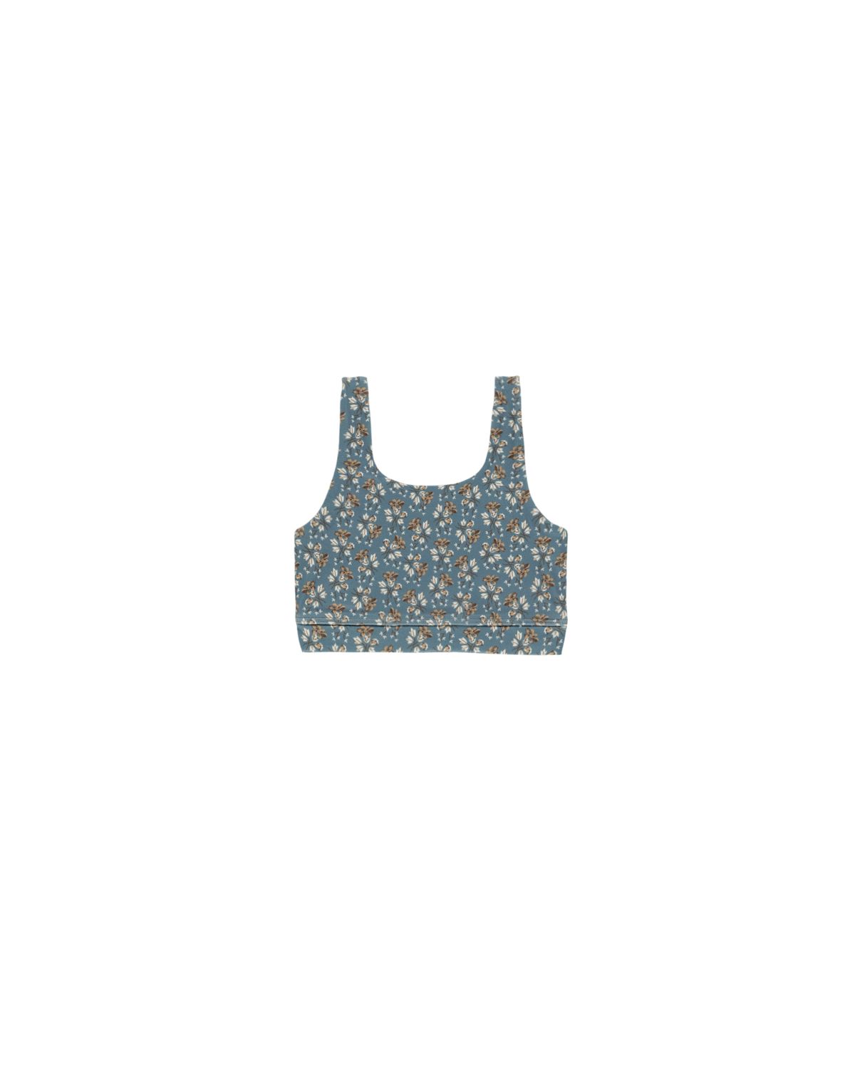 RYLEE &amp; CRU SWIFT SPORTS BRA || BLUE FLORAL