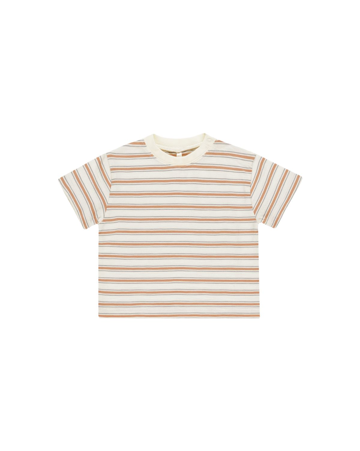 RYLEE &amp; CRU RELAXED TEE || GRAPEFRUIT STRIPE