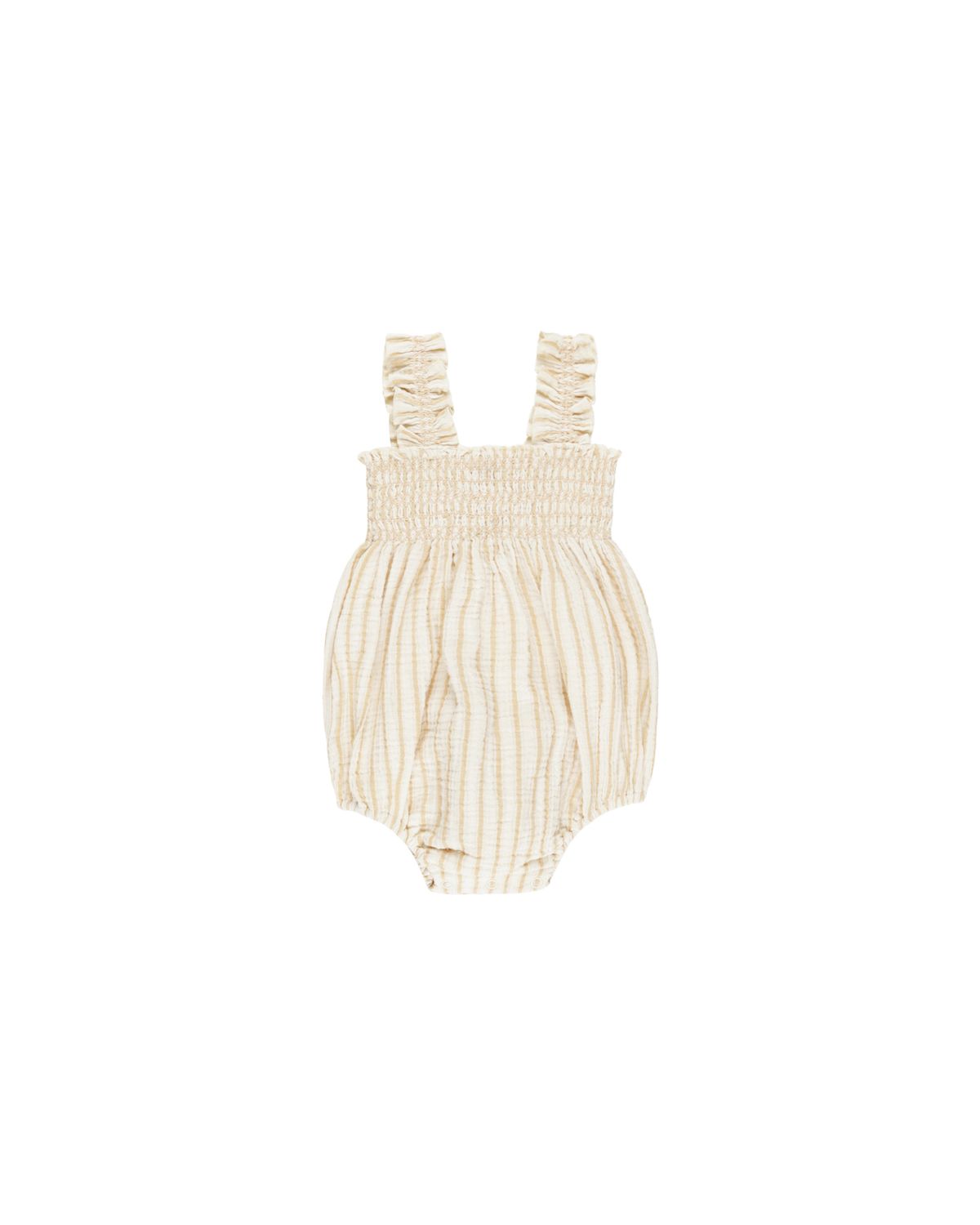 RYLEE &amp; CRU JULIA ROMPER || MARIGOLD STRIPE