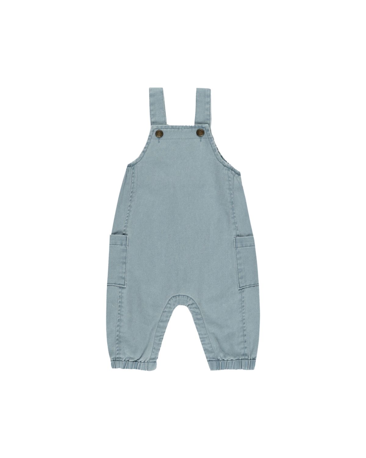 RYLEE &amp; CRU CARGO BABY OVERALL || OCEAN