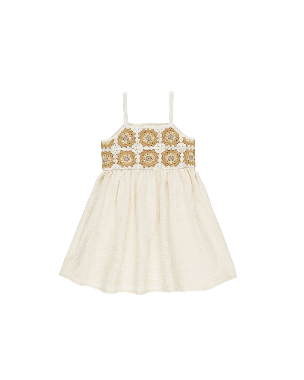 RYLEE &amp; CRU CROCHET SUN DRESS || MARIGOLD DAISY
