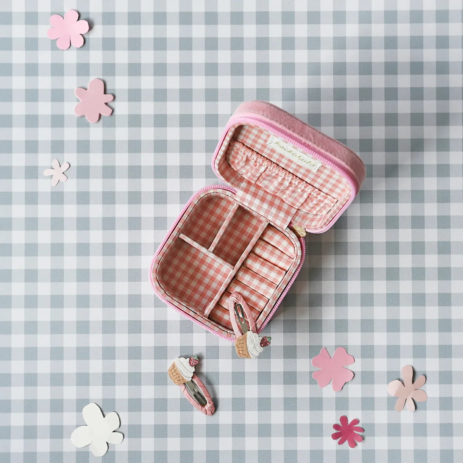 Rockahula Sweet Strawberry Square Jewellery Box