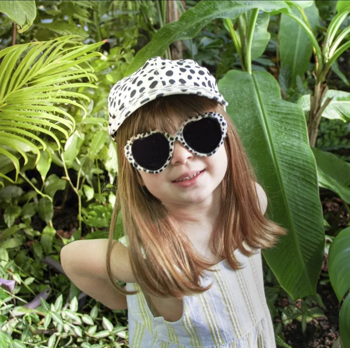 Rockahula Leopard Heart Sunglasses
