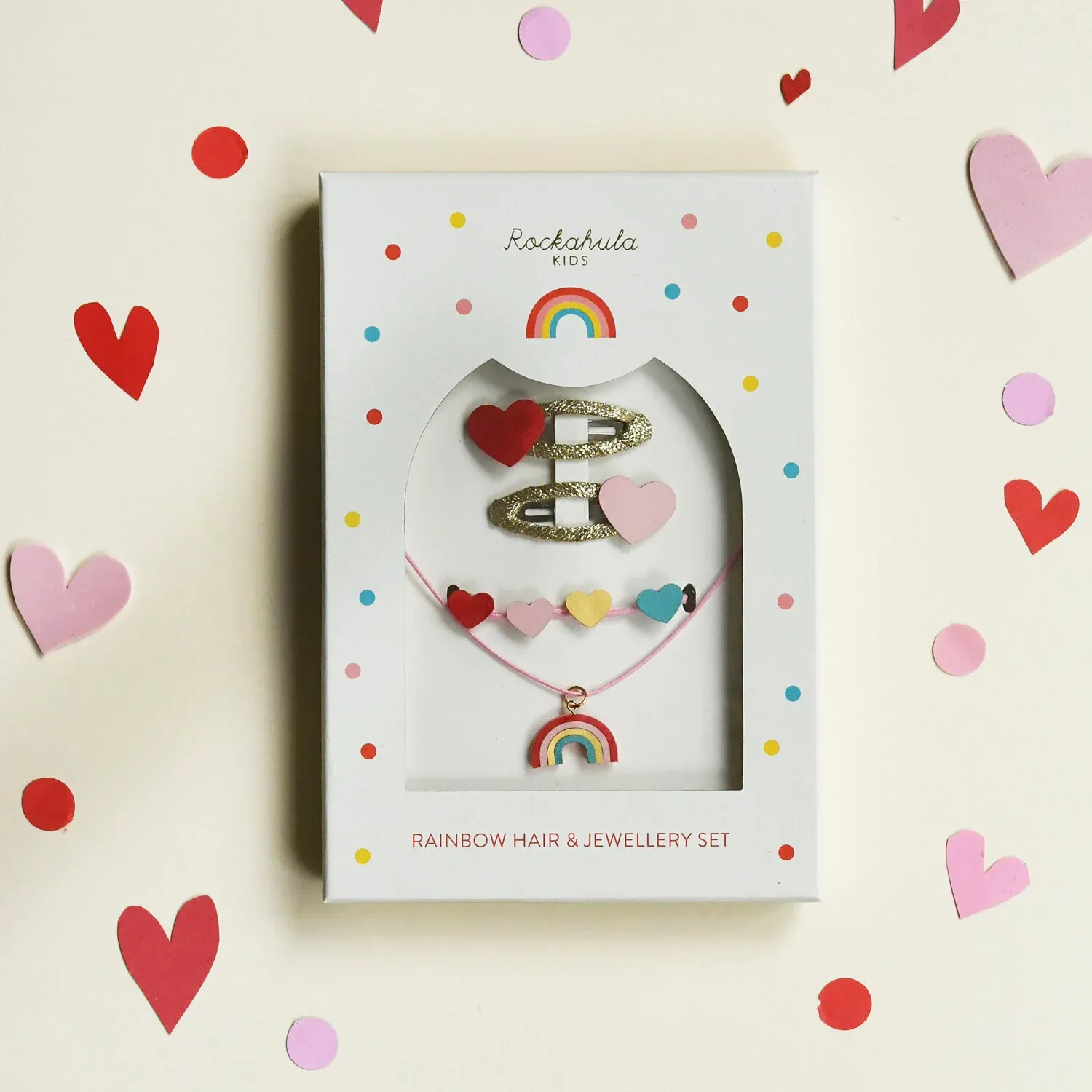 Rockahula Vintage Rainbow Hair &amp; Jewellery Set
