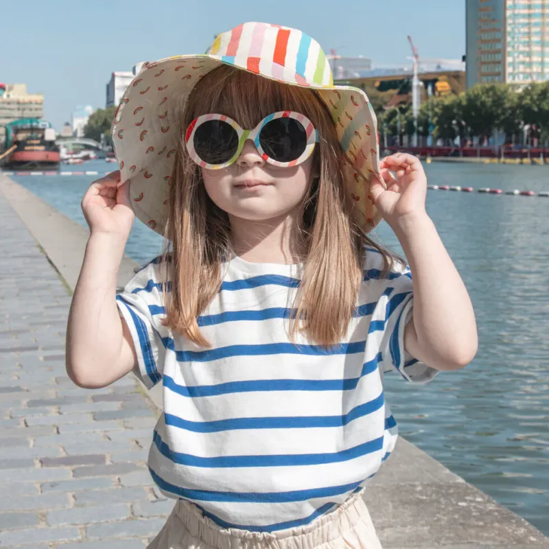 Rockahula Vintage Rainbow Stripe Sunglasses