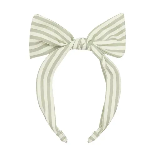 Rockahula Green Stripy Tie Headband