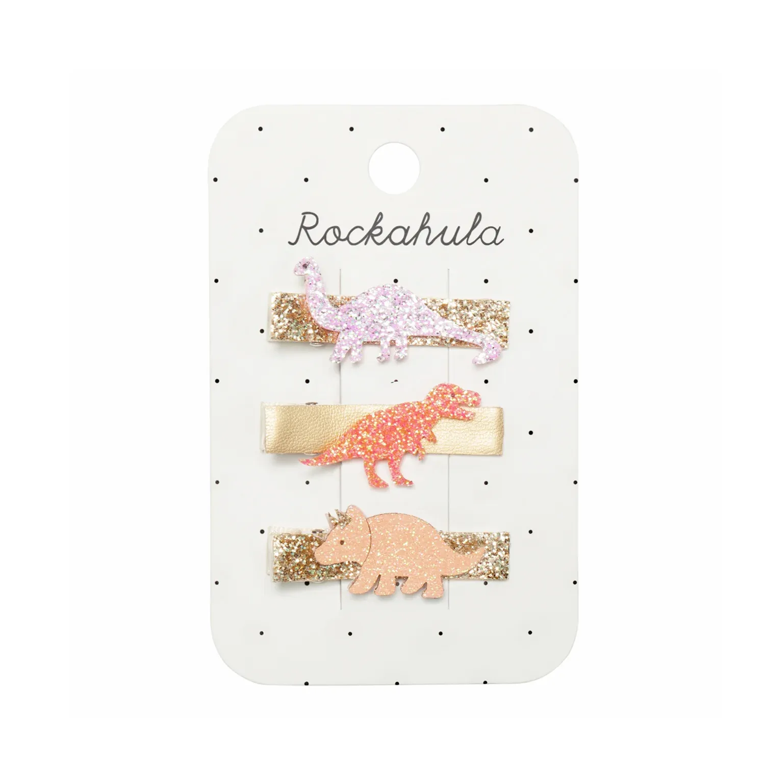 Rockahula Glitter Dinosaur Bar Clips