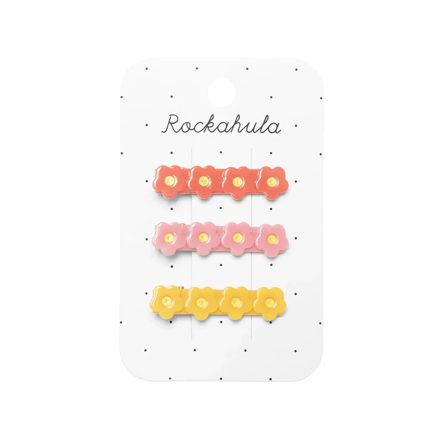 Rockahula Acrylic Flower Clip Set