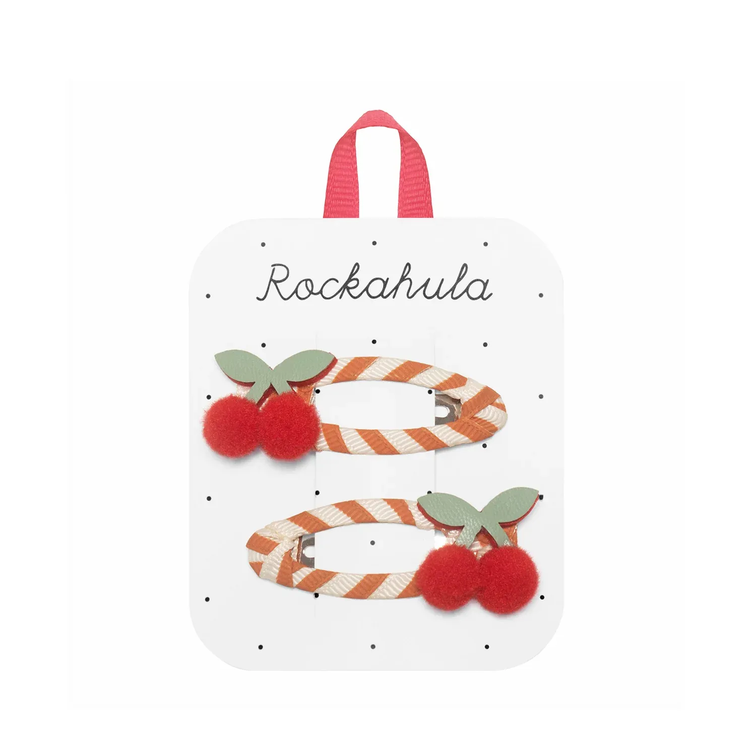 Rockahula Stripy Cherry Clips