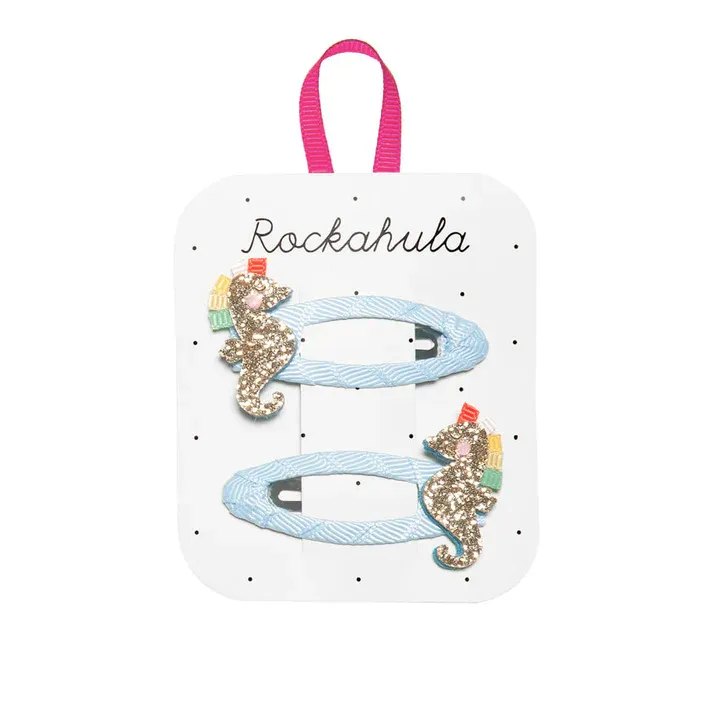 Rockahula Rainbow Seahorse Clips