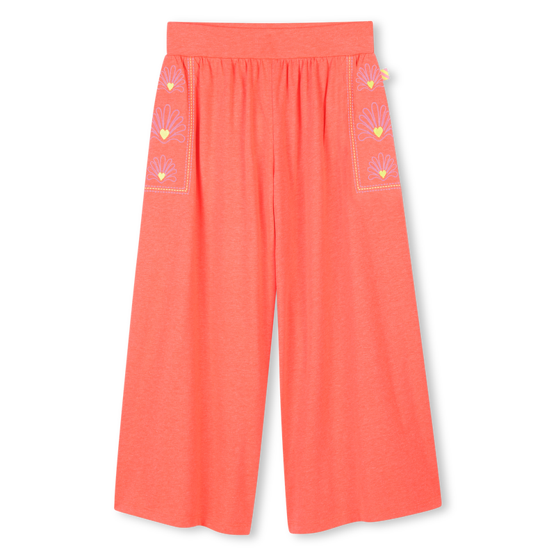 BILLIE BLUSH EMBROIDERED PANTS