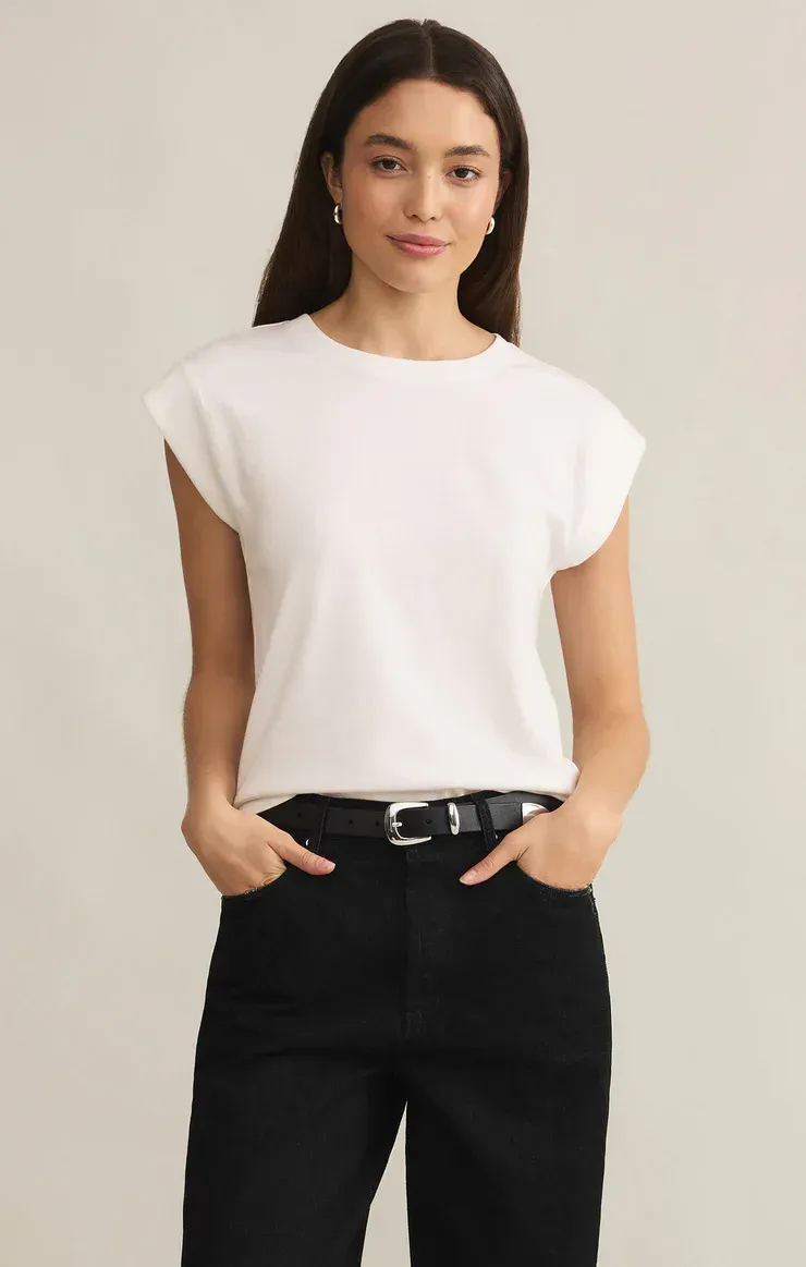 Z Supply Camino Top White