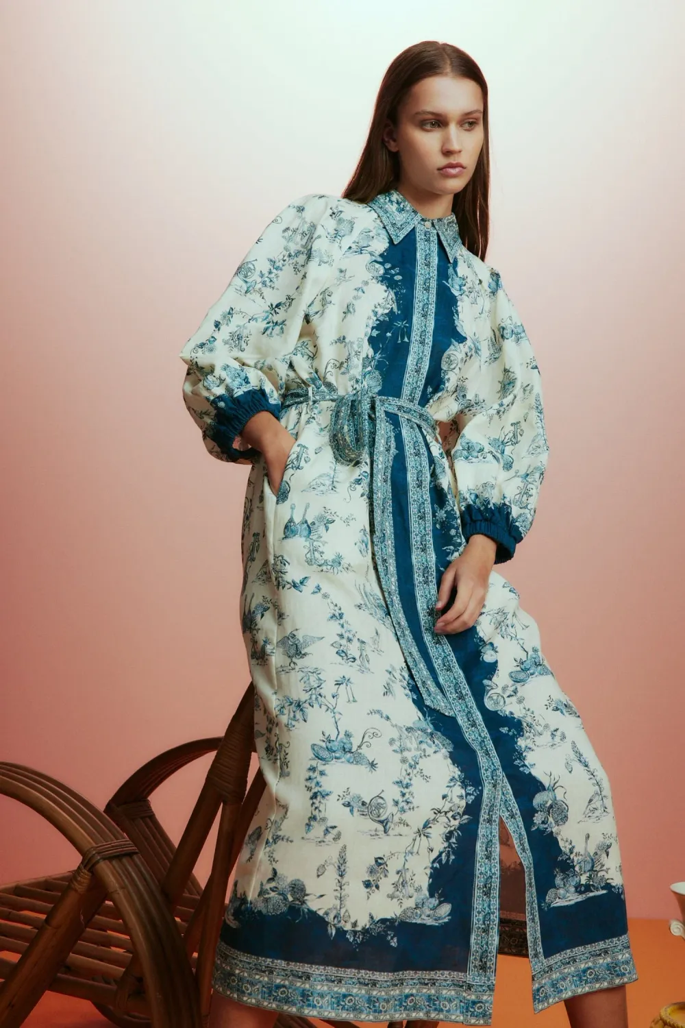 ALEMAIS CASA SHIRTDRESS
