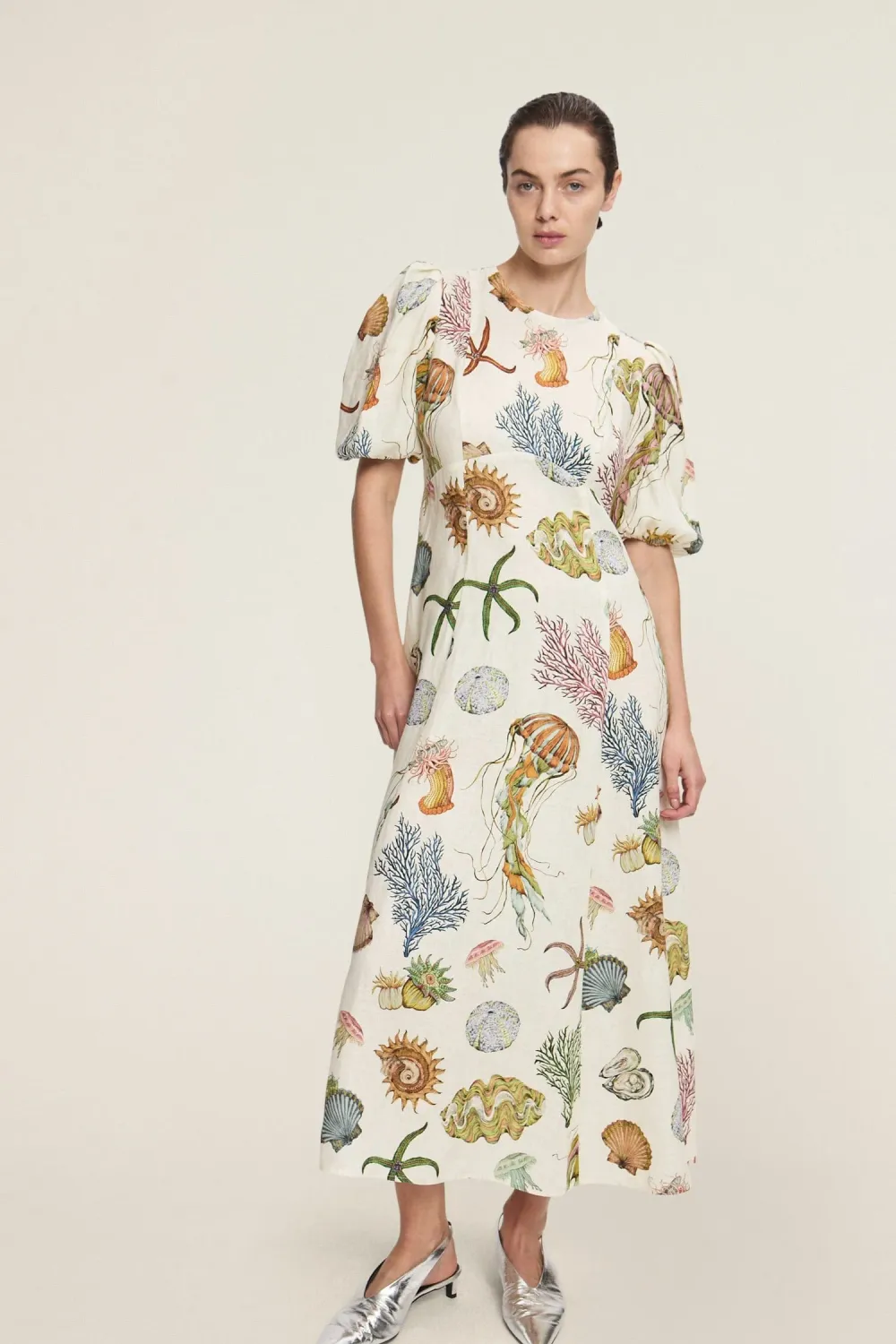 ALEMAIS SEA MIDI DRESS