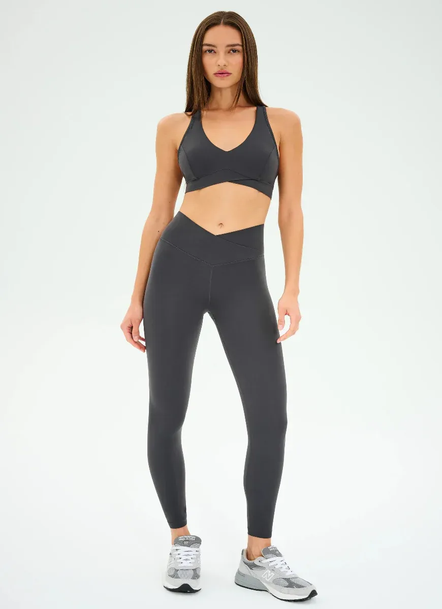 SPLITS 59 MIA RIGOR BRA GRAPHITE
