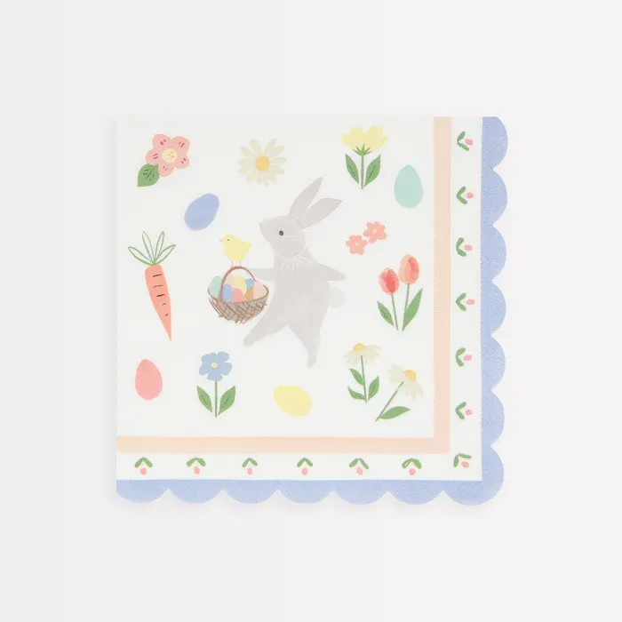 Meri Meri Easter Bunny Large Napkins