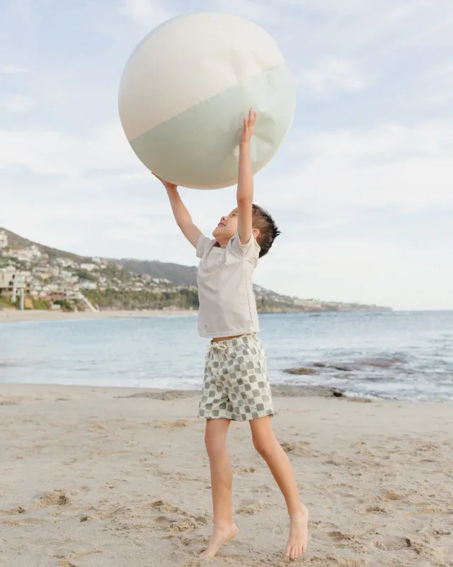 RYLEE &amp; CRU PERRY SHORT COASTAL CHECK