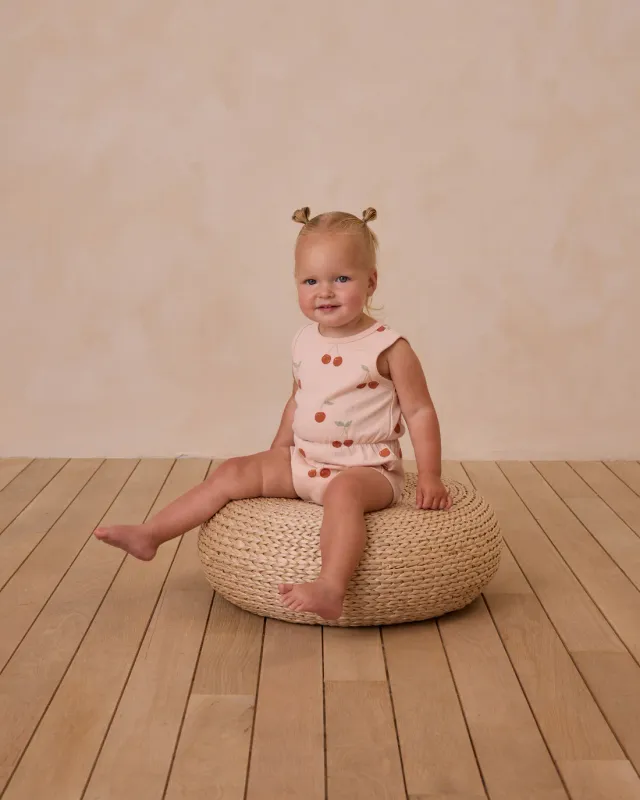 RYLEE &amp; CRU CINCH PLAYSUIT CHERRIES