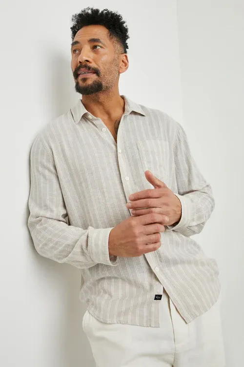 RAILS CONNOR GHURKA WHITE PINSTRIPE
