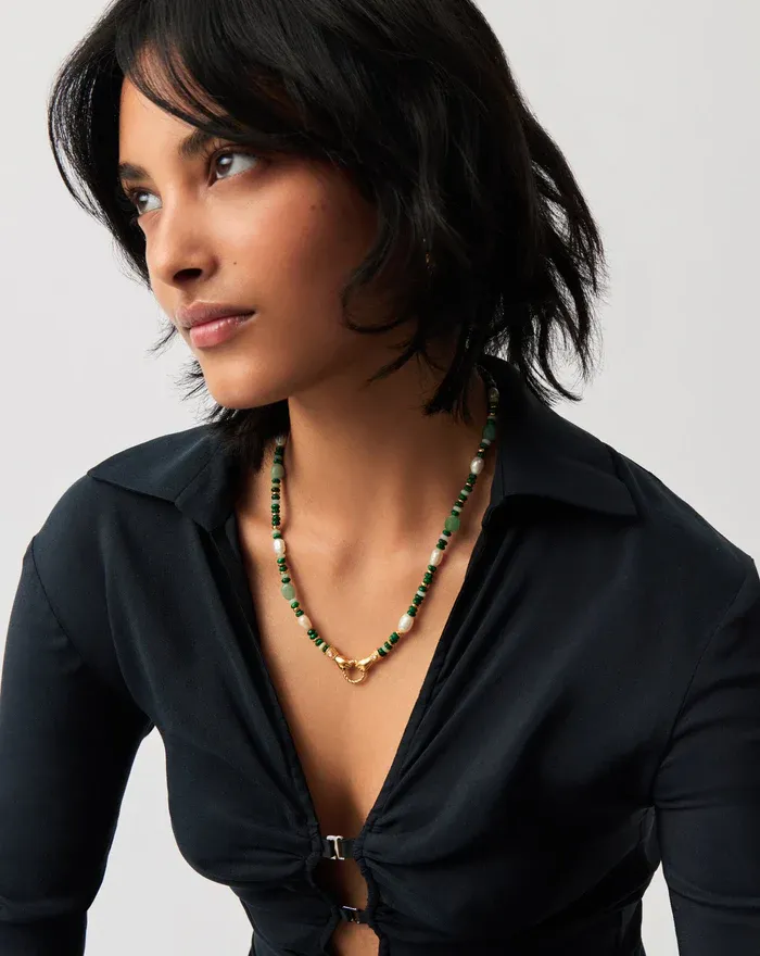 Missoma HR IGH Beaded Gemstone Necklace
