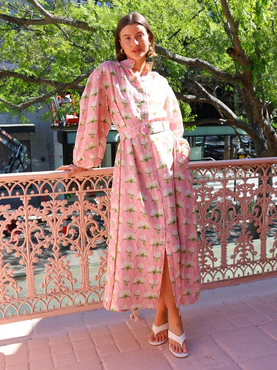 PALM NOOSA NODDY DRESS DIAMOND HYDRANGEA