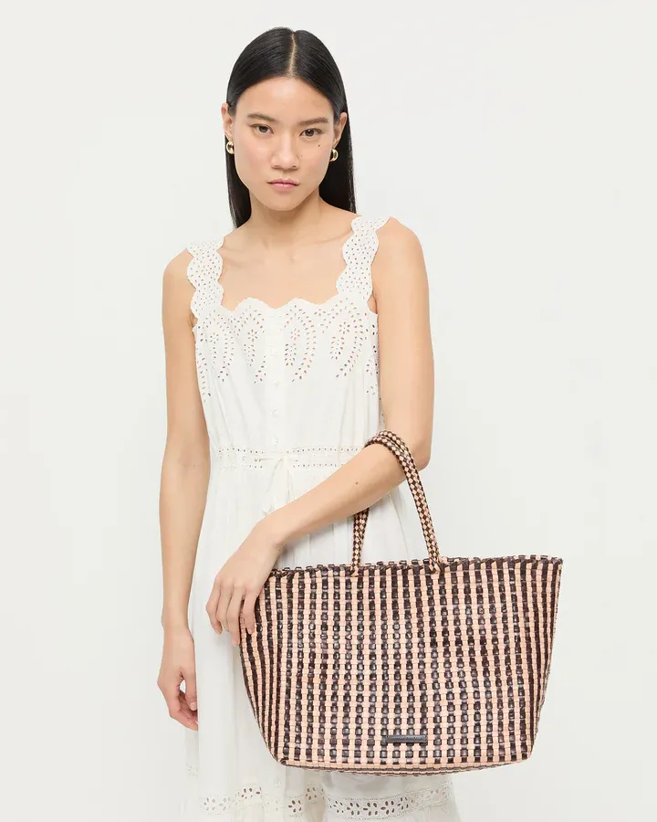 LOEFFLER RANDALL KLARA-SWL-CHDES Chocolate/Desert Sand