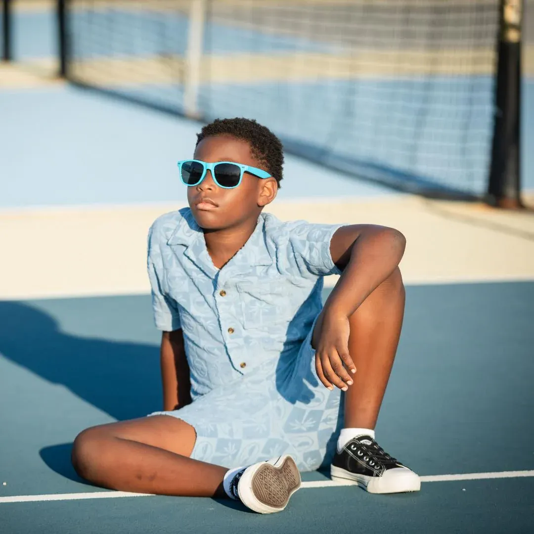 Appaman resort shorts denim blue