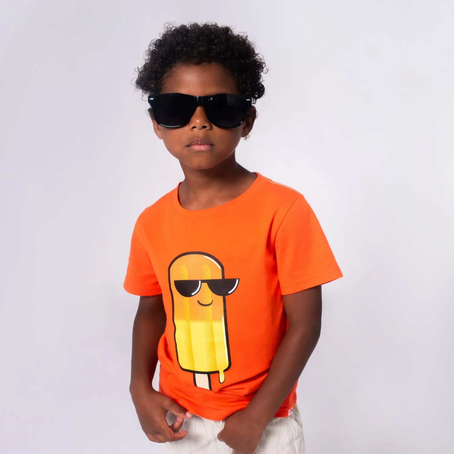 Appaman graphic short sleeve tee orange