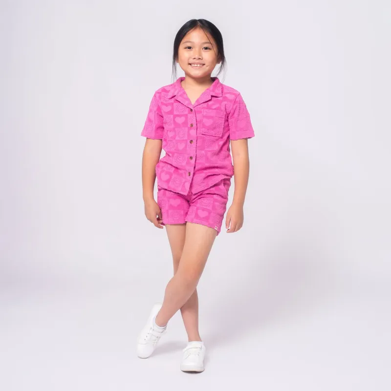 Appaman girls resort shorts fuchsia