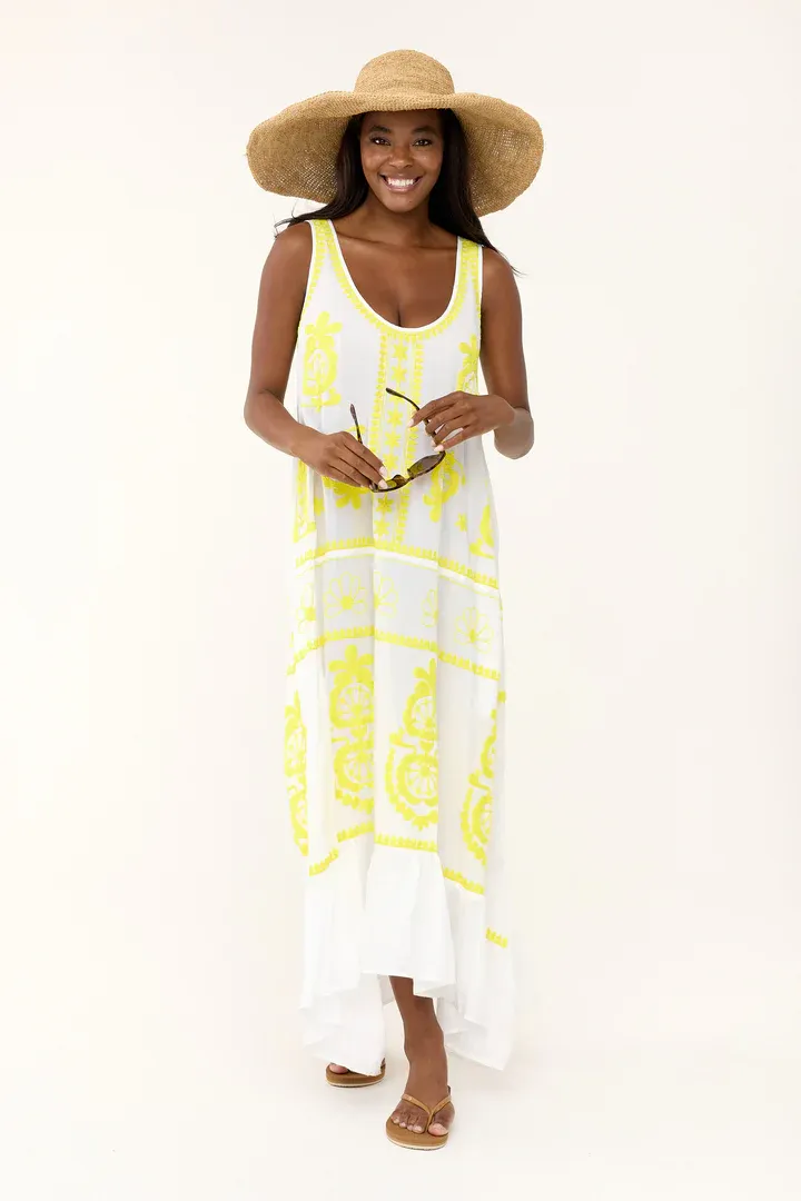 HIHO FRANCES DRESS - EVENING PRIMROSE