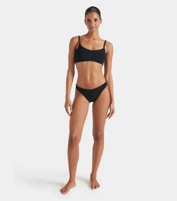 HUNZA G PHOEBE BIKINI BLACK