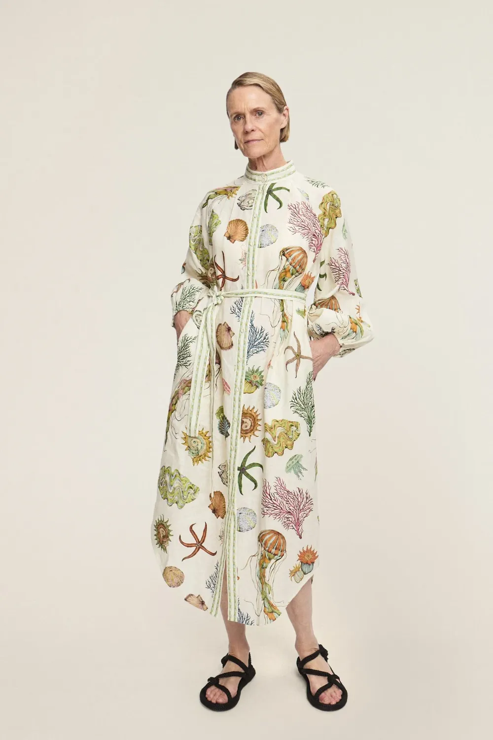 ALEMAIS SEA SHIRTDRESS