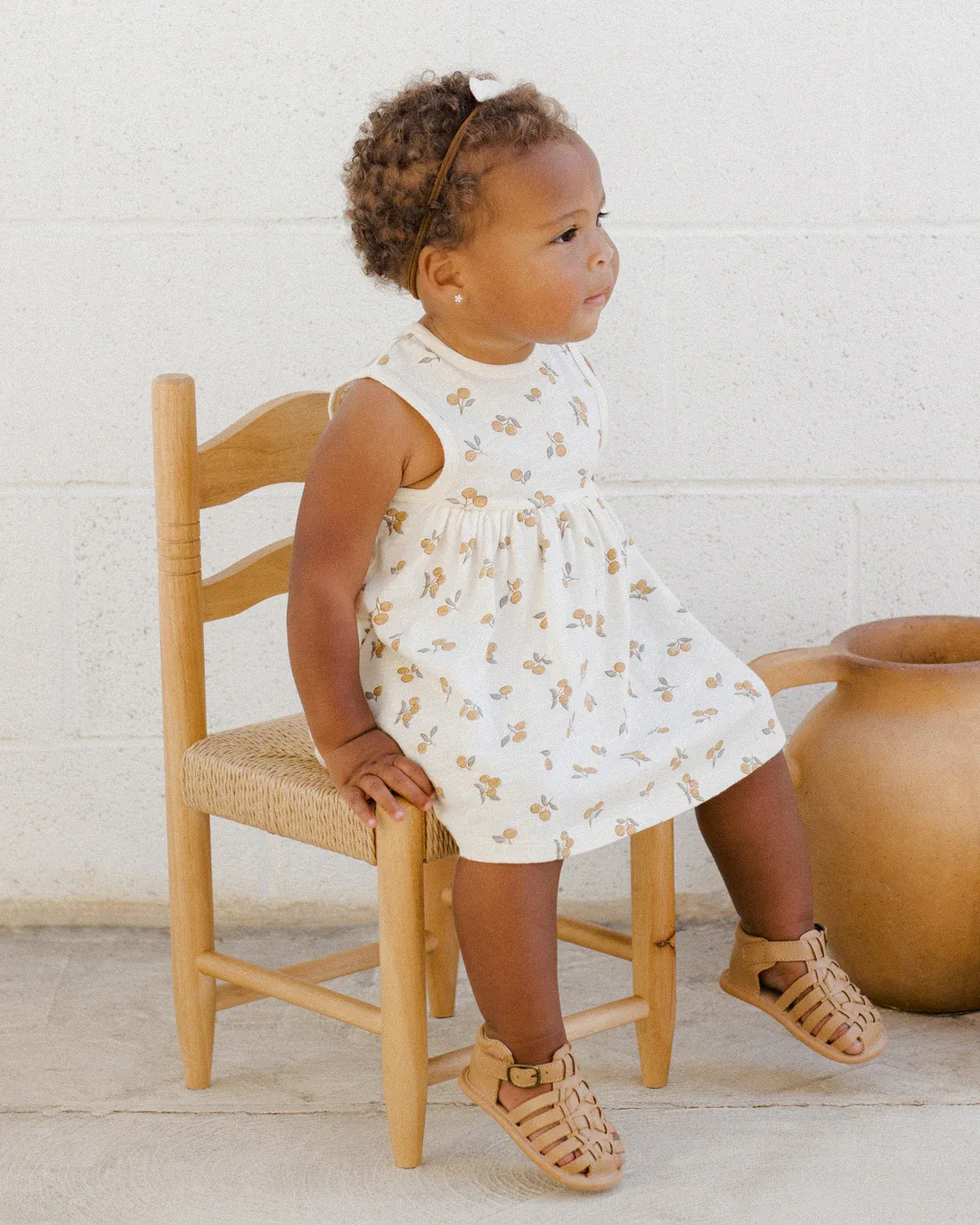RYLEE &amp; CRU LAYLA DRESS ORANGES