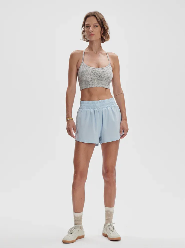 Varley kallin running short 3 cashmere blue