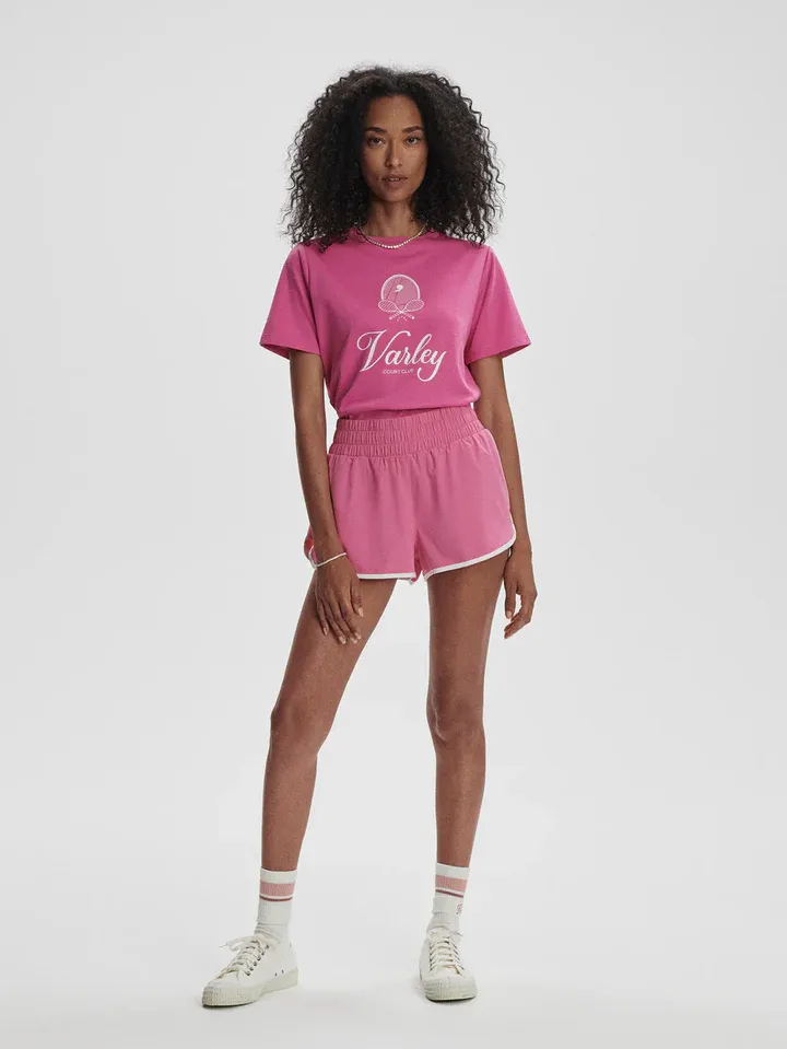 Varley arlington running short 2 ibis rose