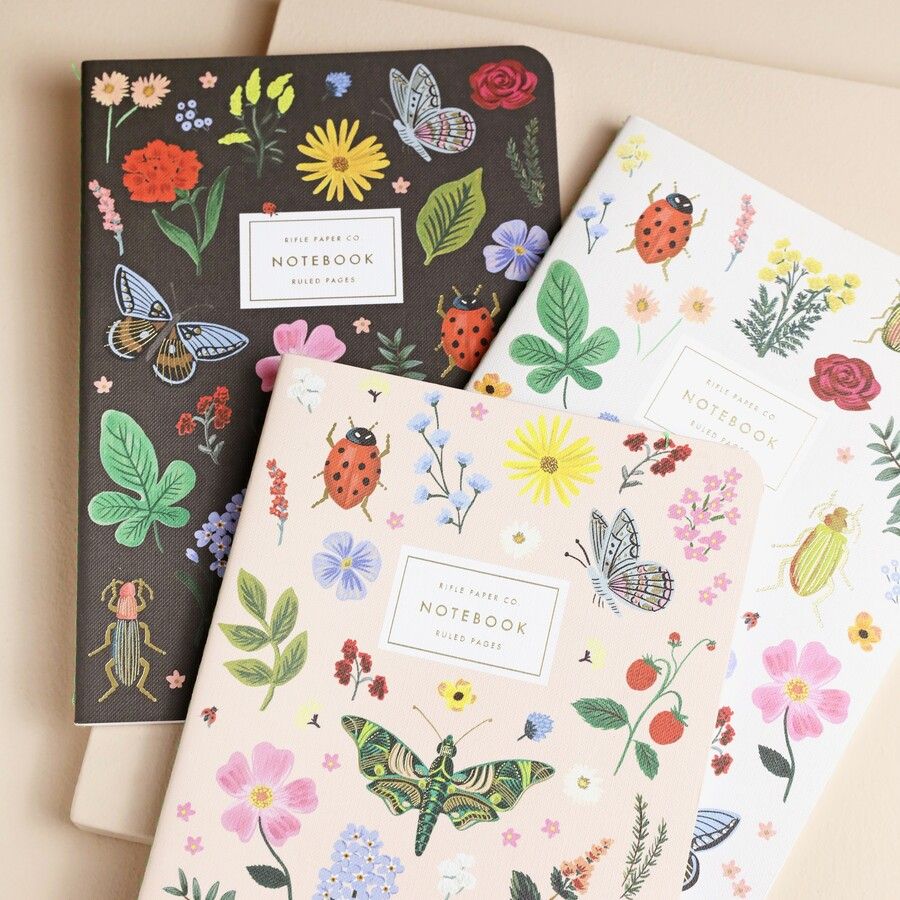 Riffle Paper Assorted Set of 3 Curio Notebooks
