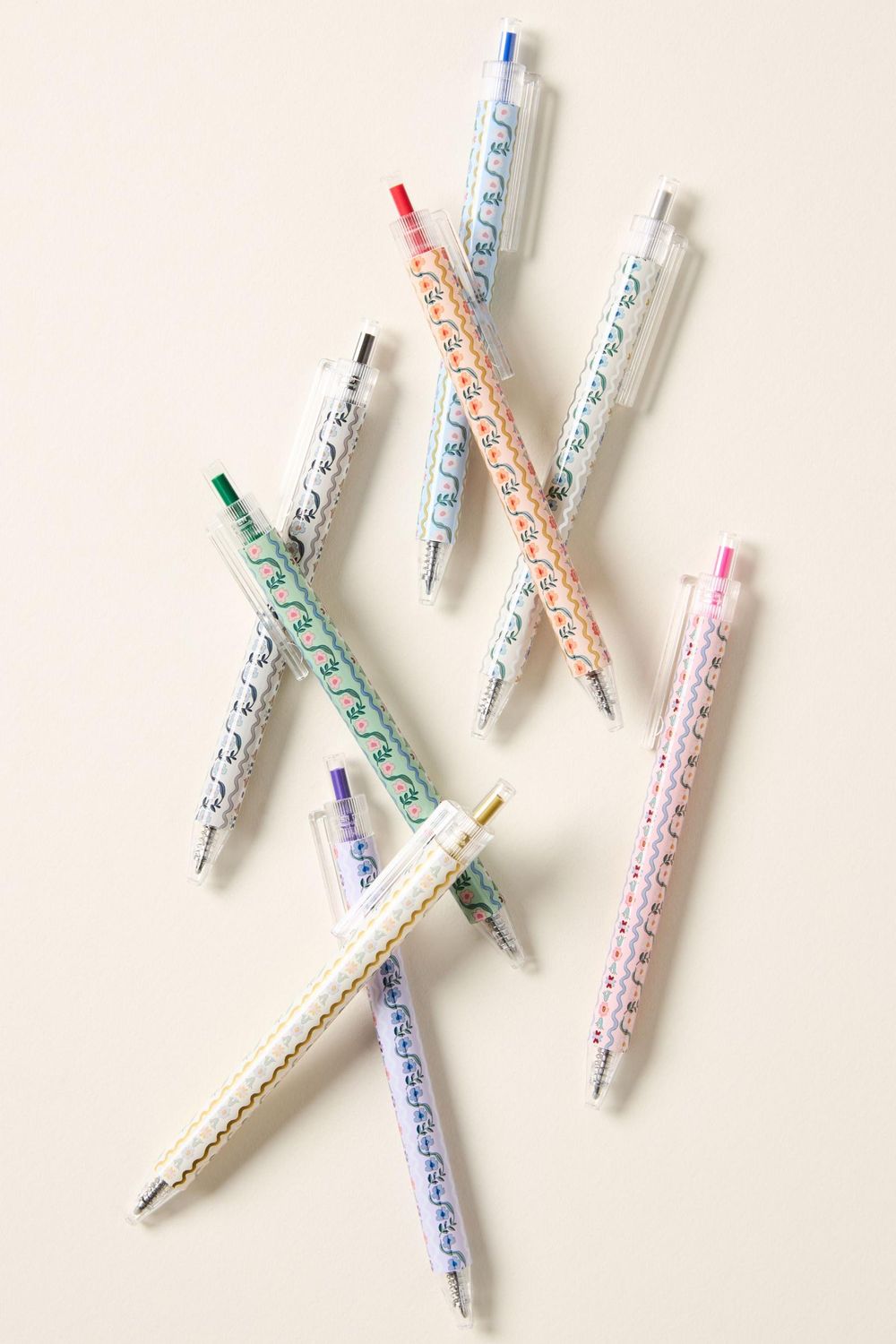 Riffle Paper Delphine Gel Pen Set of 8