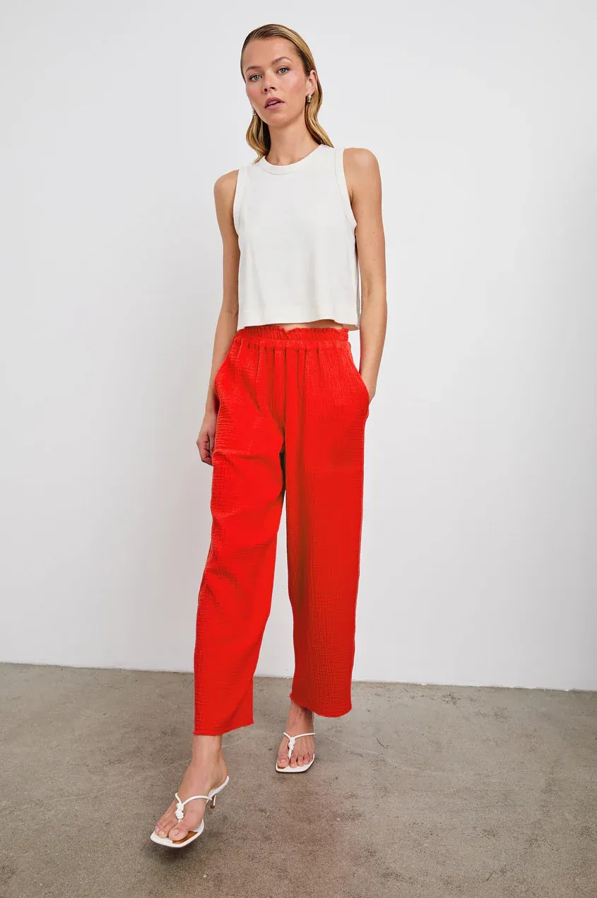 RAILS LEON CROP CHERRY