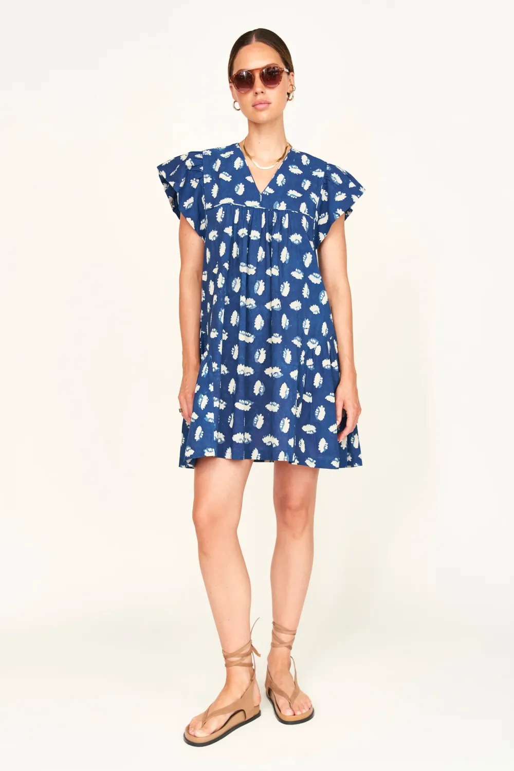 Mirth Belem Dress indigo Conch