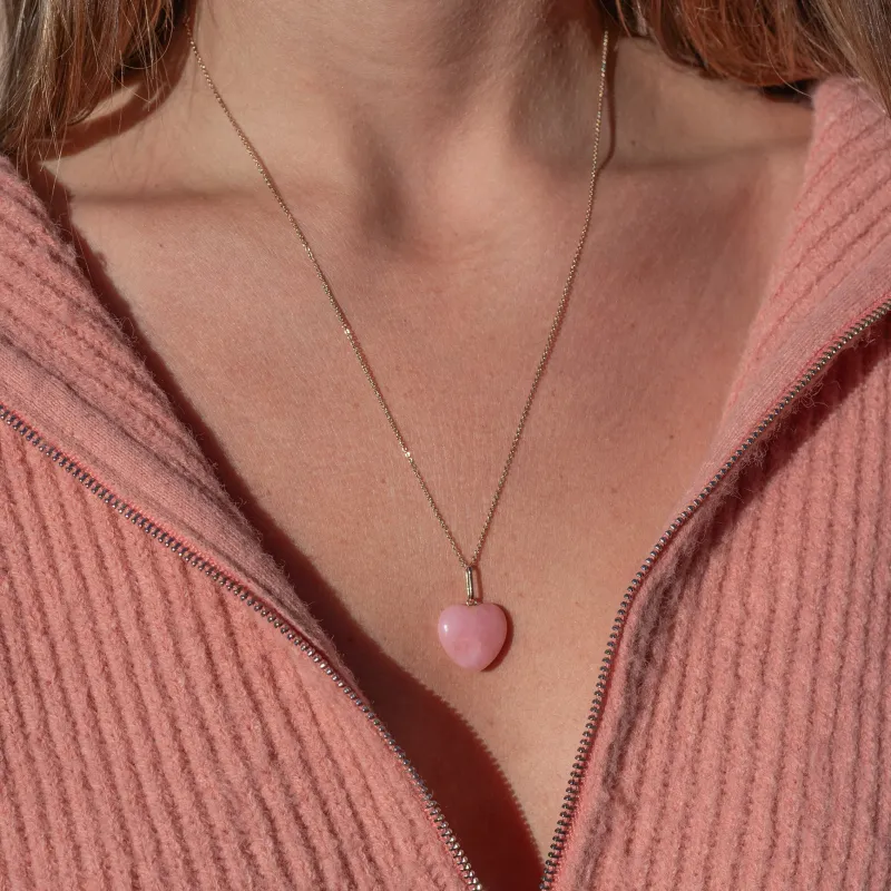 Thatch Gemma Pink Opal Necklace