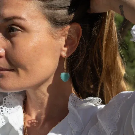 Thatch Gemma Amazonite Earrings