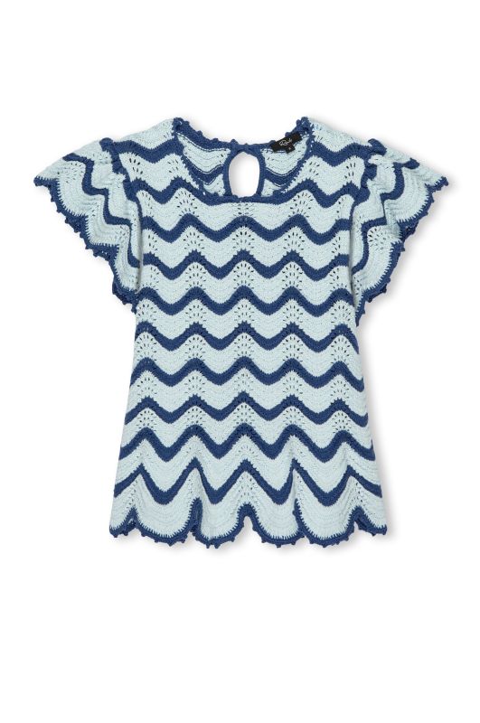 RAILS COEN AZURE SCALLOP