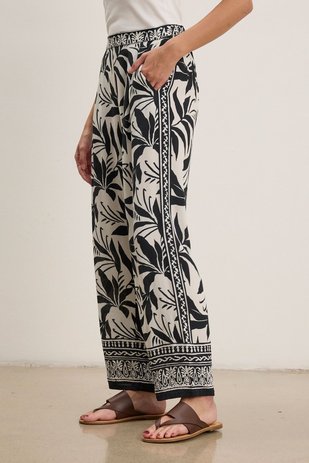 VELVET CLAUDIA BLACK PANT
