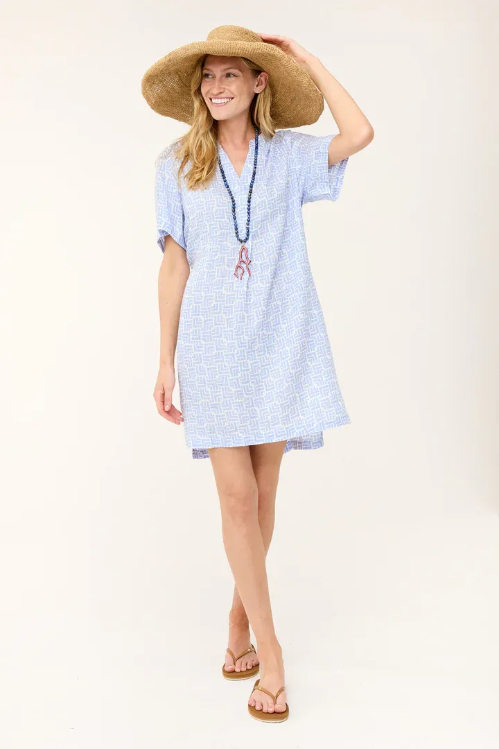 HIHO EMMY DRESS - LAVENDER BOW