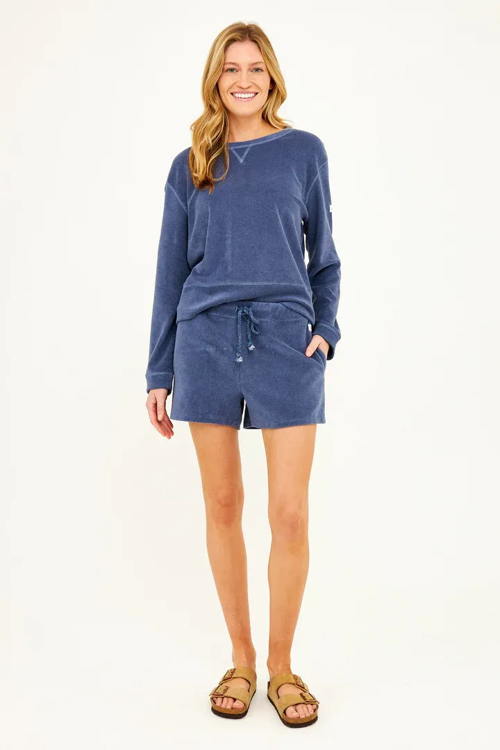 HIHO TERRY SHORT - VINTAGE INDIGO
